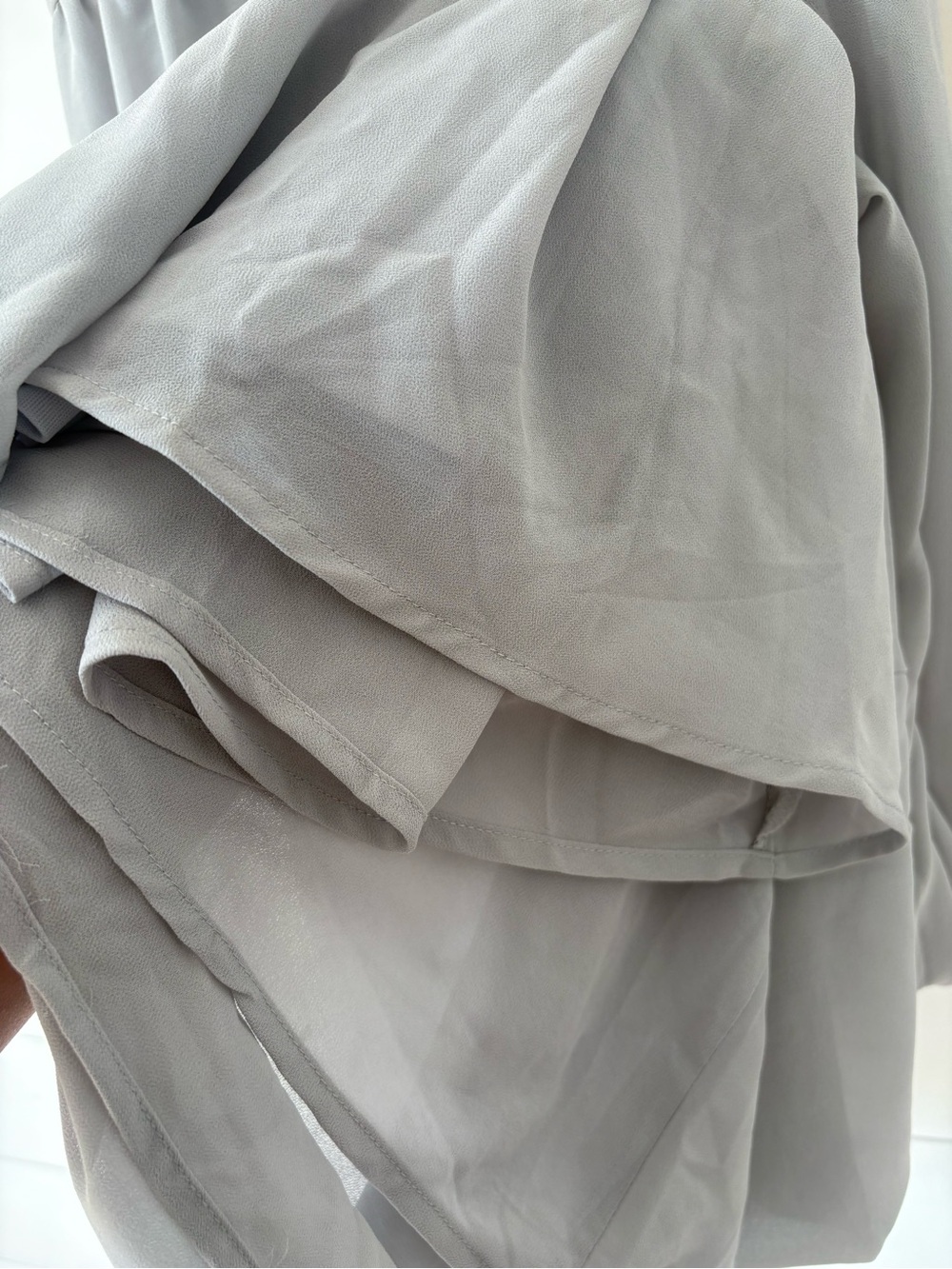 Lulus Air of Romance Gray Maxi Dress Size M NWT Bridesmaid Formal Wedding Guest - Picture 11 of 12